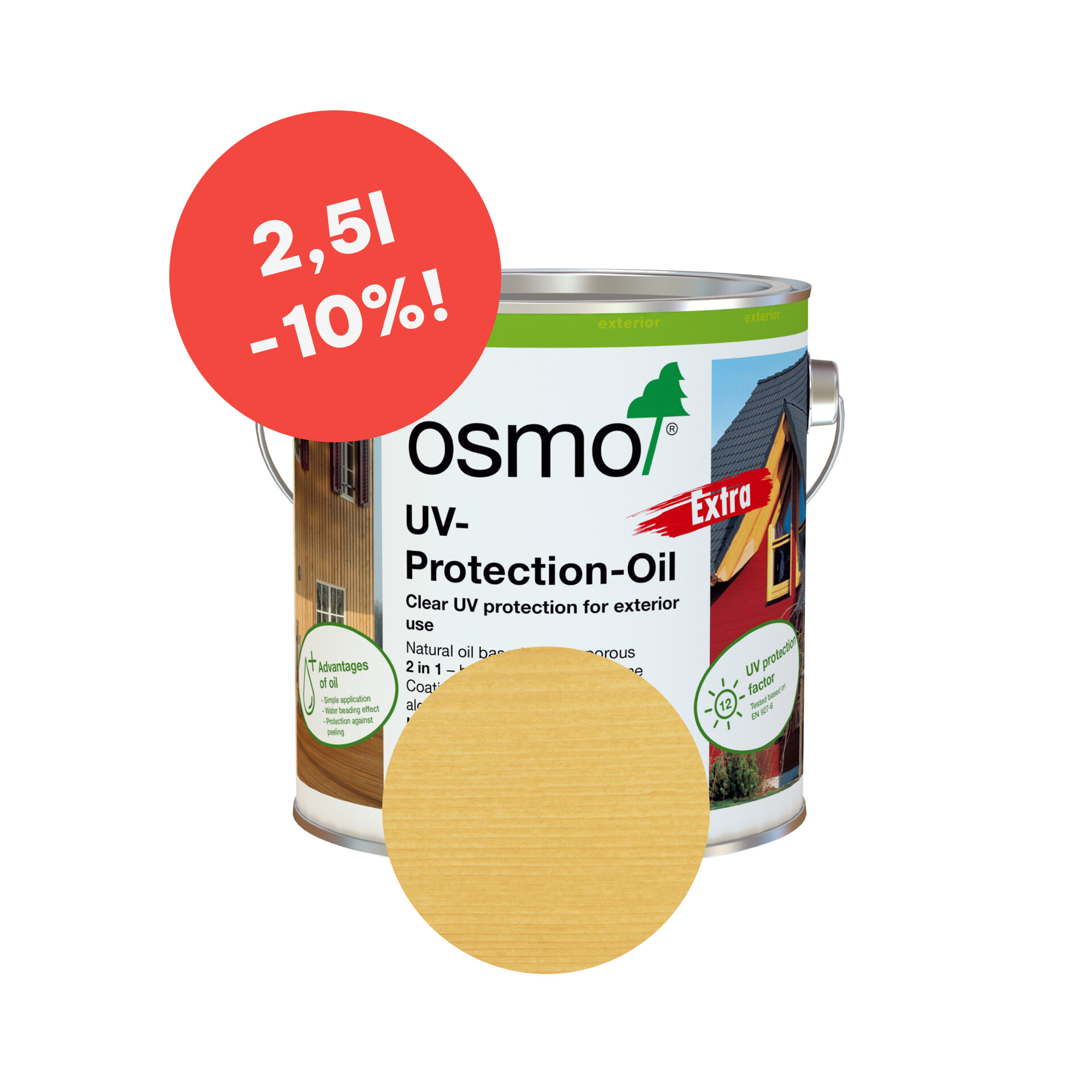 Akcia -10% na UV Ochranný olej 420 Bezfarebný 2,5L