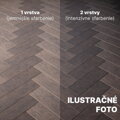 Drevená podlaha ošetrená Osmo Olejovým moridlom 3514 Grafit