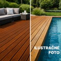 Drevená terasa ošetrená Osmo Terasovým olejom 006 Bangikirai