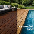 Drevená terasa ošetrená Osmo Terasovým olejom 010 Termodrevo