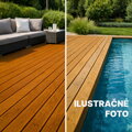 Drevená terasa ošetrená Osmo Terasovým olejom 013 Garapa