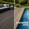 Drevená terasa ošetrená Osmo Terasovým olejom 019 Sivý