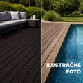 Drevená terasa ošetrená Osmo Terasovým olejom 020 Čierny