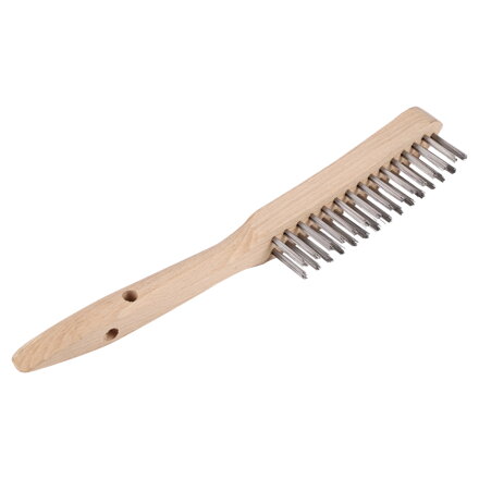 Štetec Copenhagen Pro Steel Cast Steel, 2 rady, drevená rukoväť FSC