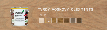 Osmo TVRDÝ VOSKOVÝ OLEJ FAREBNÝ 3067 svetlosivá