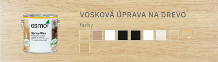 Osmo  DEKORAČNÝ vosk bezfarebný 3085 striekateľný
