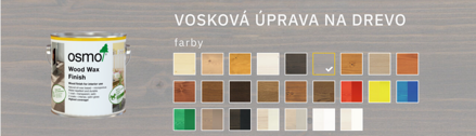 Osmo Dekoračný vosk transparentný 3119 šedý . 
