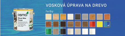 Osmo Dekoračný vosk intenzívny odtien 3125 modrá