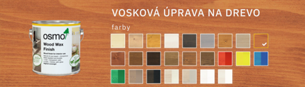Osmo Dekoračný vosk transparentný 3137 čerešňa . 