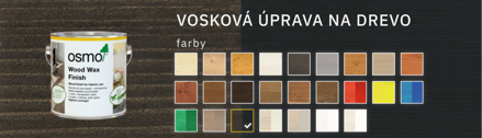 Osmo Dekoračný vosk Intenzívny 3169 čierny