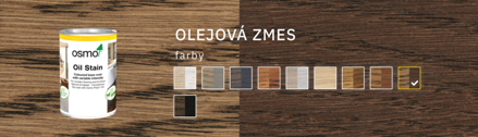 Osmo Olejové moridlo 3564 odtieň tabak