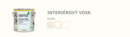 Osmo Interiérový vosk 7394