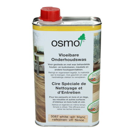 Osmo vosková údržba 3087 - biely