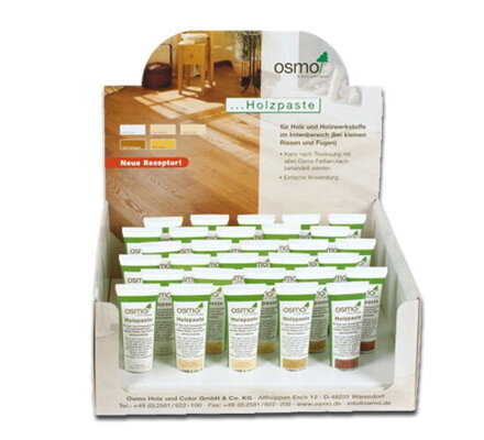 OSMO Vyspravovací Tmel na drevo Komplet box 30 x 100 ml -