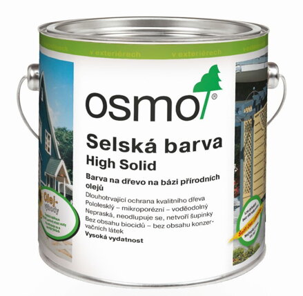 Osmo Vidiecka farba 2507 holubia modrá