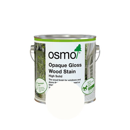 Osmo Krycia farba na drevo 2104 Biela