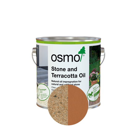 OSMO - Olej na kameň a terakotu 620 Bezfarebný