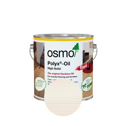 Osmo Tvrdý voskový olej RAPID 3240 Transparentný biely
