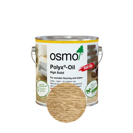 Osmo Tvrdý voskový olej protišmykový 3088 Bezfarebný