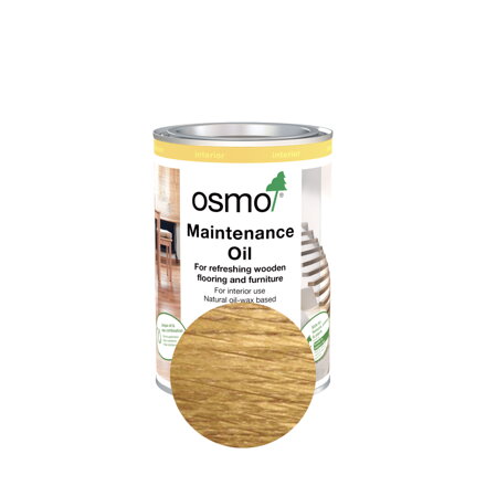 Osmo Údržbový olej 3081 Bezfarebný Hodvábny polomatný