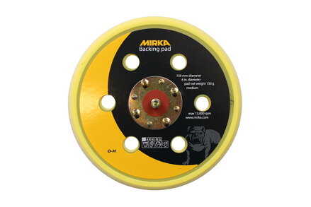 Oporná podložka 150 mm 5/16" PSA 6-dier stredná