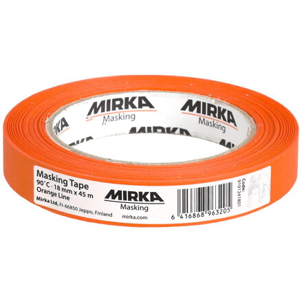 Masking Tape 120˚C Oranžová 18mm x 50m 48/Bal