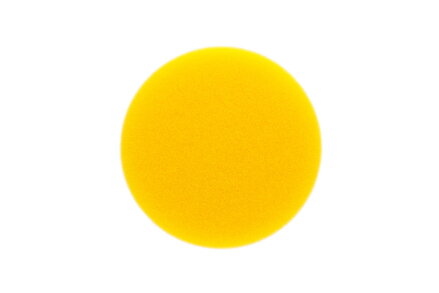 Polishing Foam Pad Ø 85 mm Yellow Flat 2/Pack