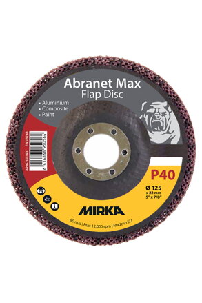 Abranet Max Flap kotúč T29 125mm ALOX 10/bal