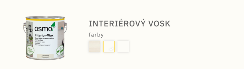 Osmo Interiérový vosk 7394