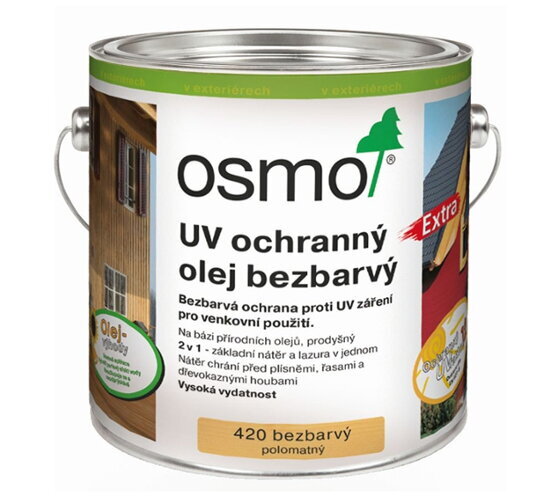 Osmo - UV-Ochranný olej 420 Osmo - UV-Ochranný olej 420