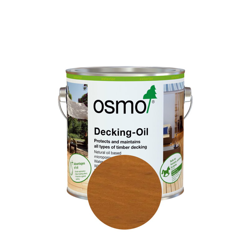 Osmo Terasový olej 013 Garapa - prírodný odtieň