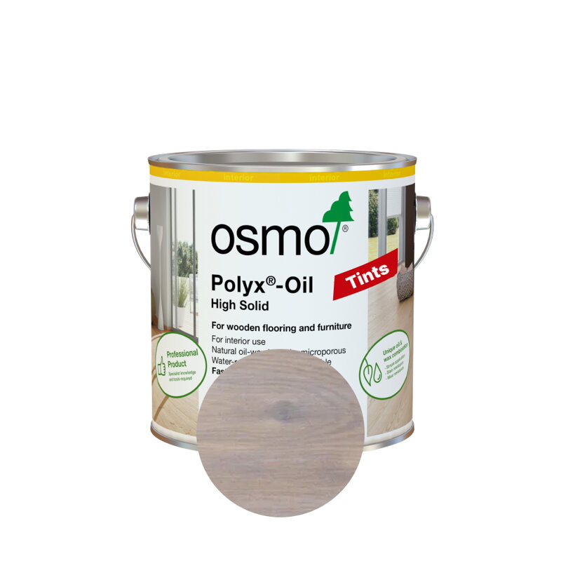 Osmo Tvrdý voskový olej FAREBNÝ  3040 Biela transparentná