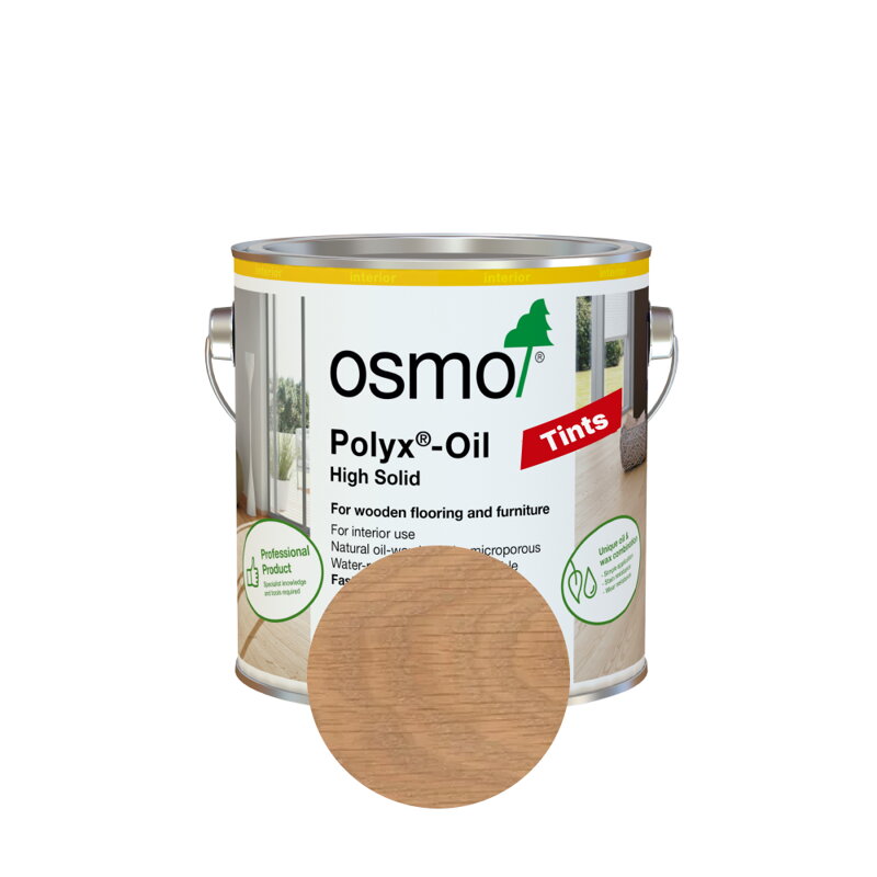 Osmo Tvrdý voskový olej FAREBNÝ 3067 Svetlosivá