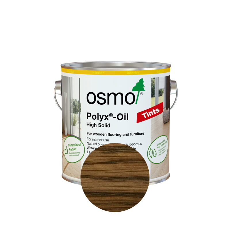 Osmo Tvrdý voskový olej FAREBNÝ 3073 Hnedá zem