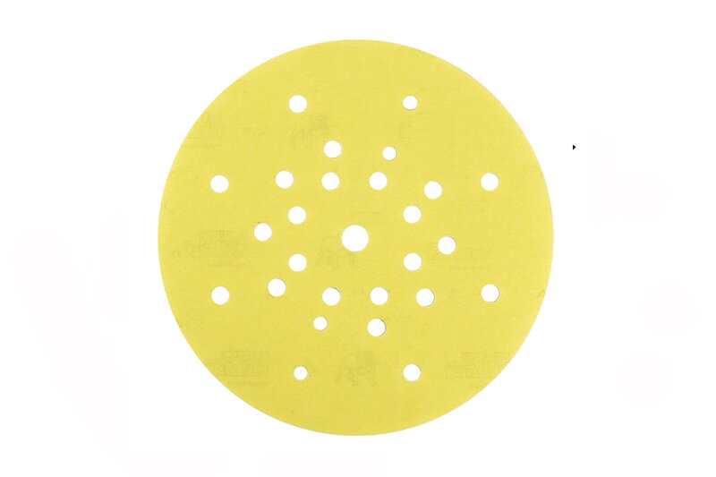 Mirka®Yellow Abrasive Soft Grip Ø 225 mm Grip 27 Holes 25/pack