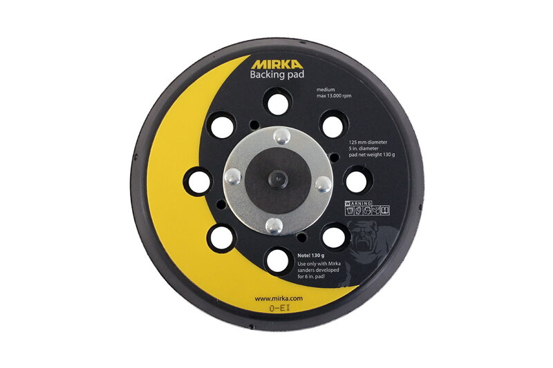Backing Pad Net 125mm 5/16" Grip 28-dier 130g Medium