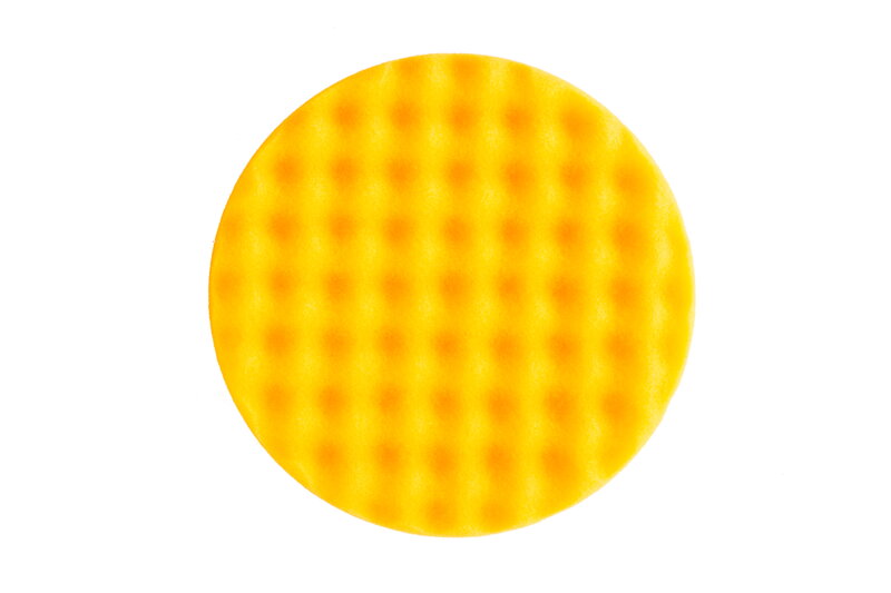 Polishing Foam Pad Ø 150 mm Yellow Waffle 2/Pack