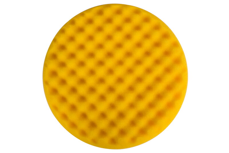 Polishing Foam Pad Ø 200 mm Yellow Waffle 2/Pack