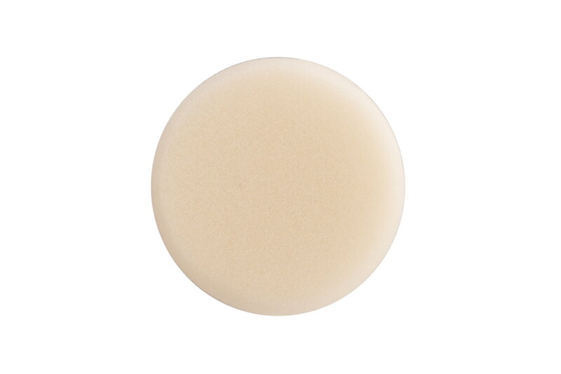 Polishing Foam Pad Ø 85 mm White Flat Reticulated 20/Pack