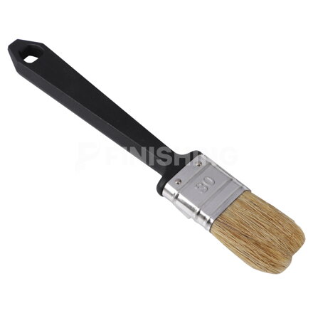 Copenhagen Pro Jednorazový patentovaný štetec , No. 30, Biele čínske štetiny, plastová rukoväť