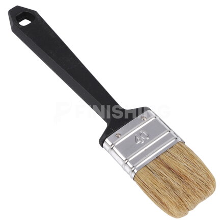 Copenhagen Pro Jednorazový patentovaný štetec , No. 40,  Biele čínske štetiny, plastová rukoväť