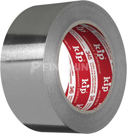 Kip 345 Hliníková samolepiaca páska, šírka 50 mm