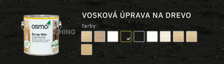 Osmo DEKORAČNÝ transparentný vosk ,striekateľný 3013