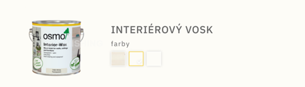 Osmo Interiérový vosk 7394