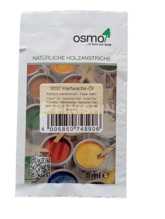 OSMO - vzorka 3032 bezfarebný, polomatný