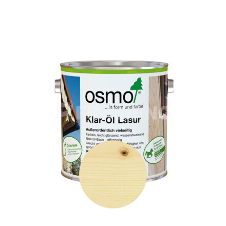 Osmo Olejová lazúra 000 Bezfarebná