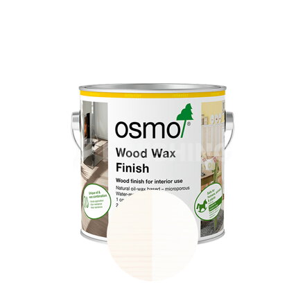 Osmo Dekoračný vosk intenzívny 3186 Biely - matný