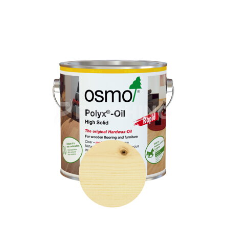 Osmo Tvrdý voskový olej RAPID  3232 Bezfarebný polomatný