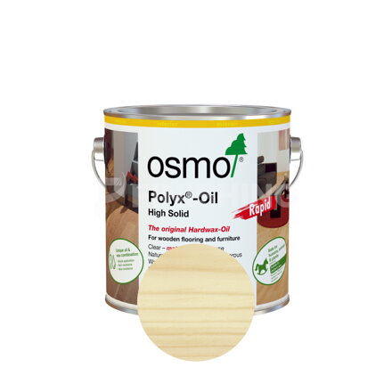 Osmo Tvrdý voskový olej RAPID 3262 Bezfarebný matný