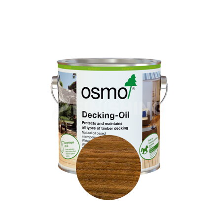 Osmo Terasový olej 007 Teak - bezfarebný (bez UV ochrany)